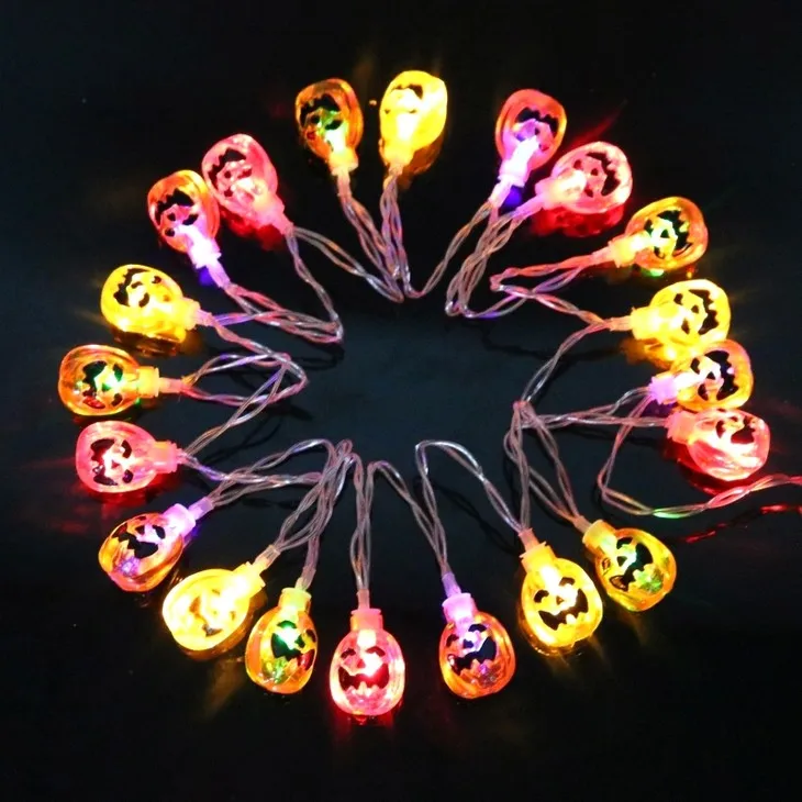 Гирлянда светодиодная в виде тыквы 20 50 светодиодов AA/AC|led light string|light stringfairy fairy |
