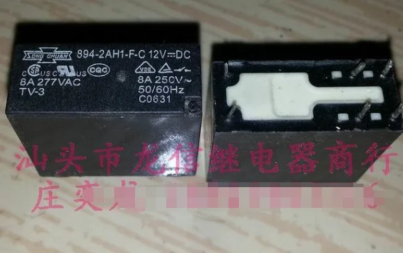 

Реле 894-2AH1-F-C 12VDC G2R-2A