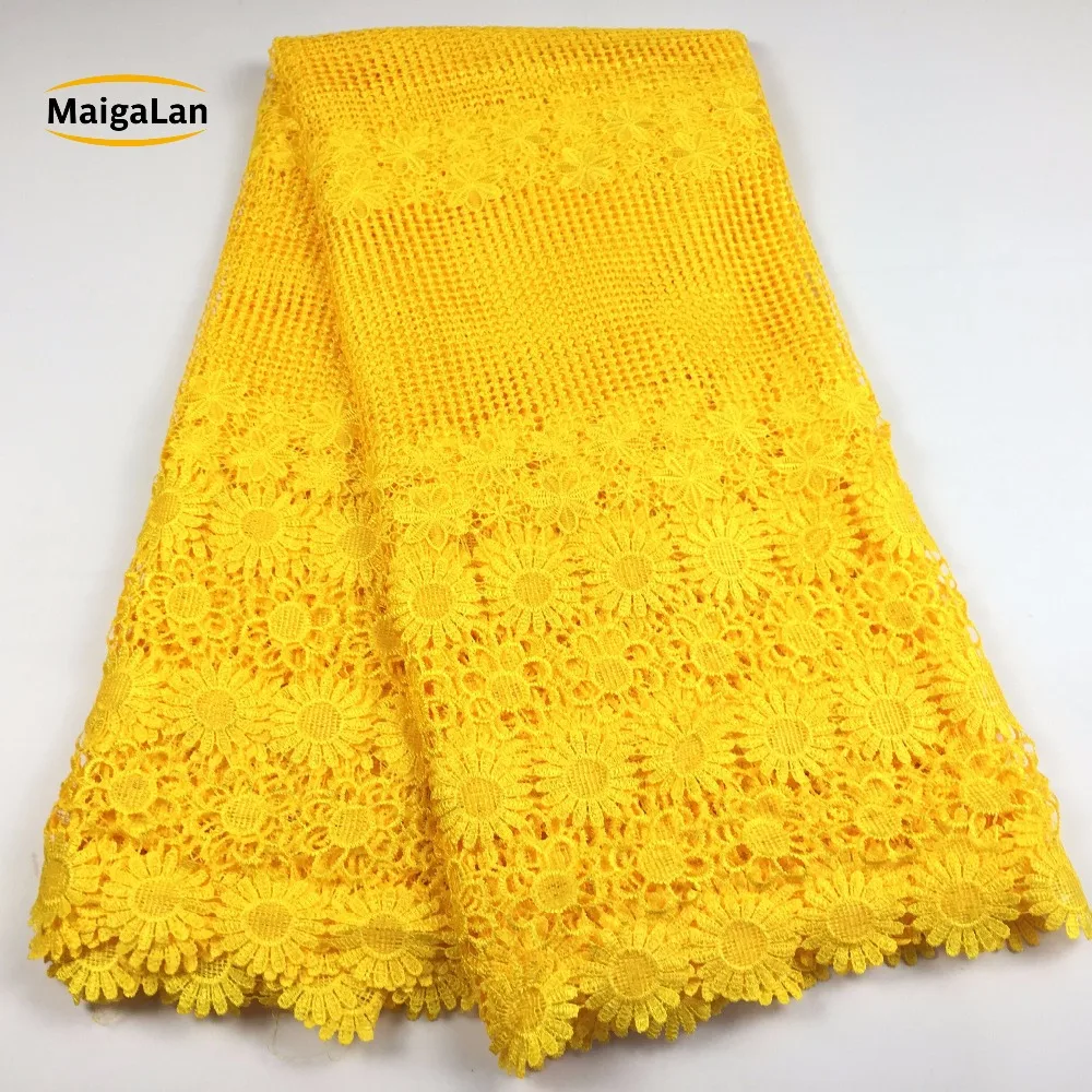 MAIGALAN Высококачественная нигерийская Свадебная африканская кружевная