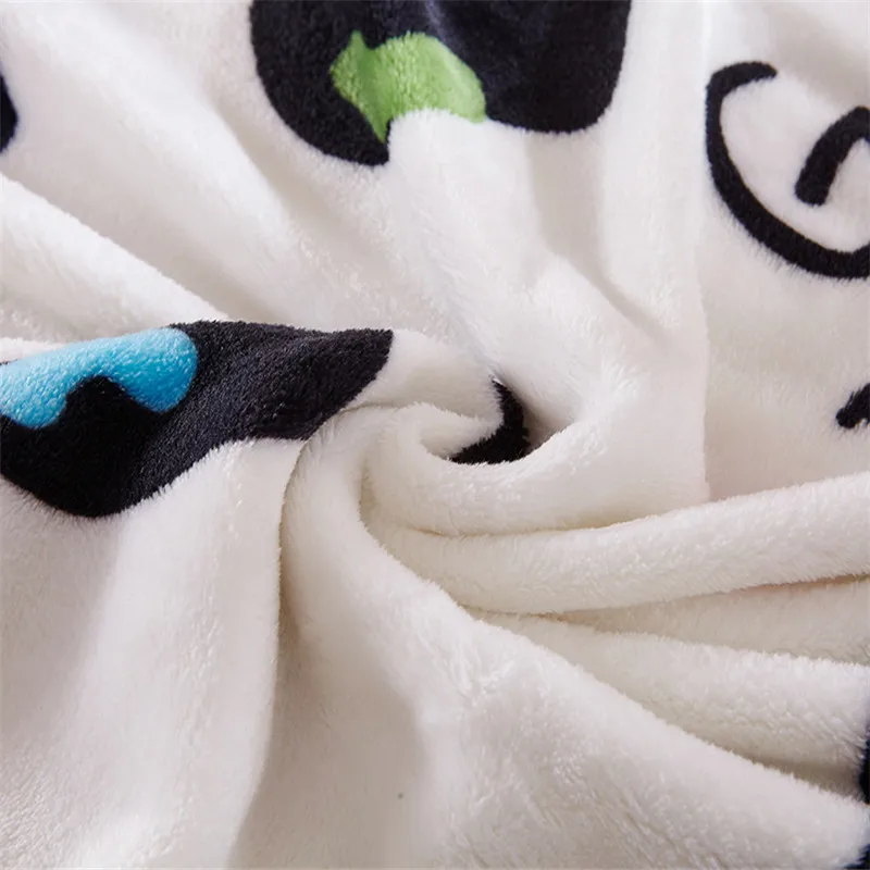 Новое Брендовое одеяло из полиэфирного волокна с рисунком коровы 21 стиль на