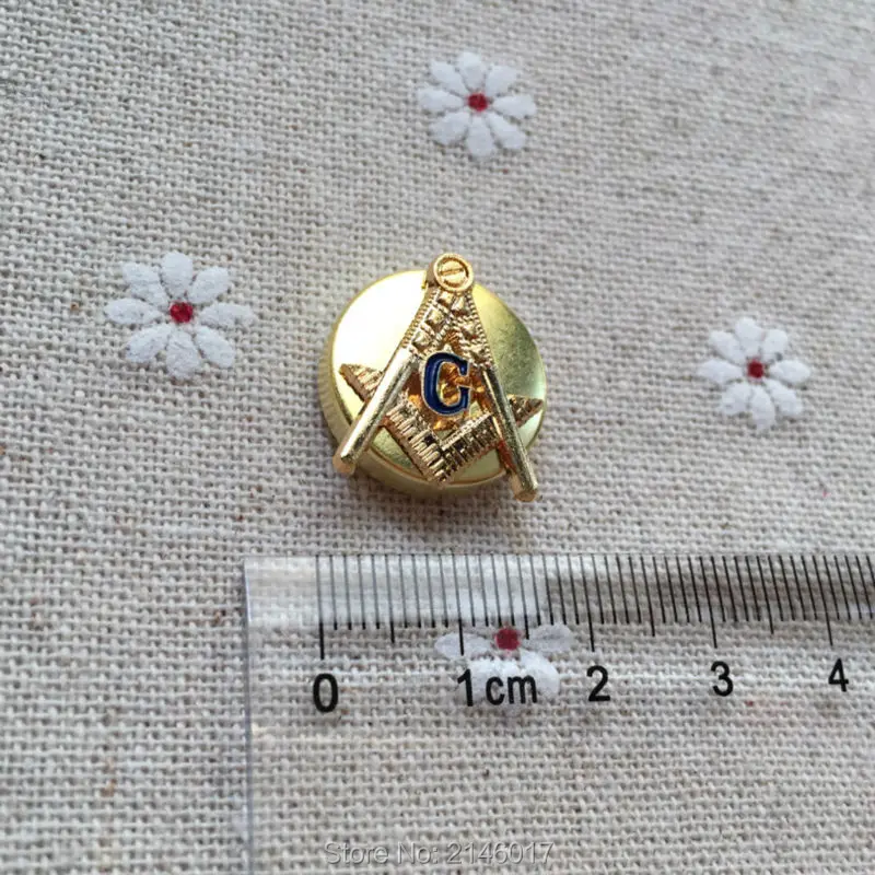 1 шт. Fellowcraft Masonic Freemason нагрудный штырь ID карты кнопки веревки угольник и циркуль металл ремесло Бесплатные масоны с G значок