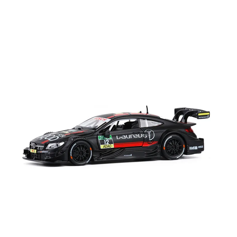 1/32 C63 DTM игрушечный автомобиль, модель автомобиля из сплава, детские игрушки с отворотами, Подлинная коллекция, подарок для внедорожника