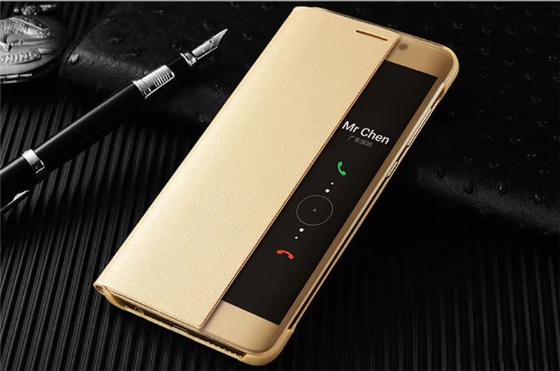 Удобный флип-чехол из искусственной кожи чехлы и смарт-часы для Mate 10 Pro/Mate10 -