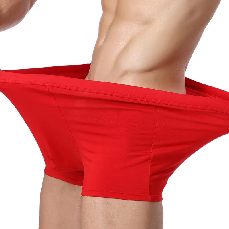Нижнее белье женское W62 мужские боксеры большие размеры дышащие однотонные шорты