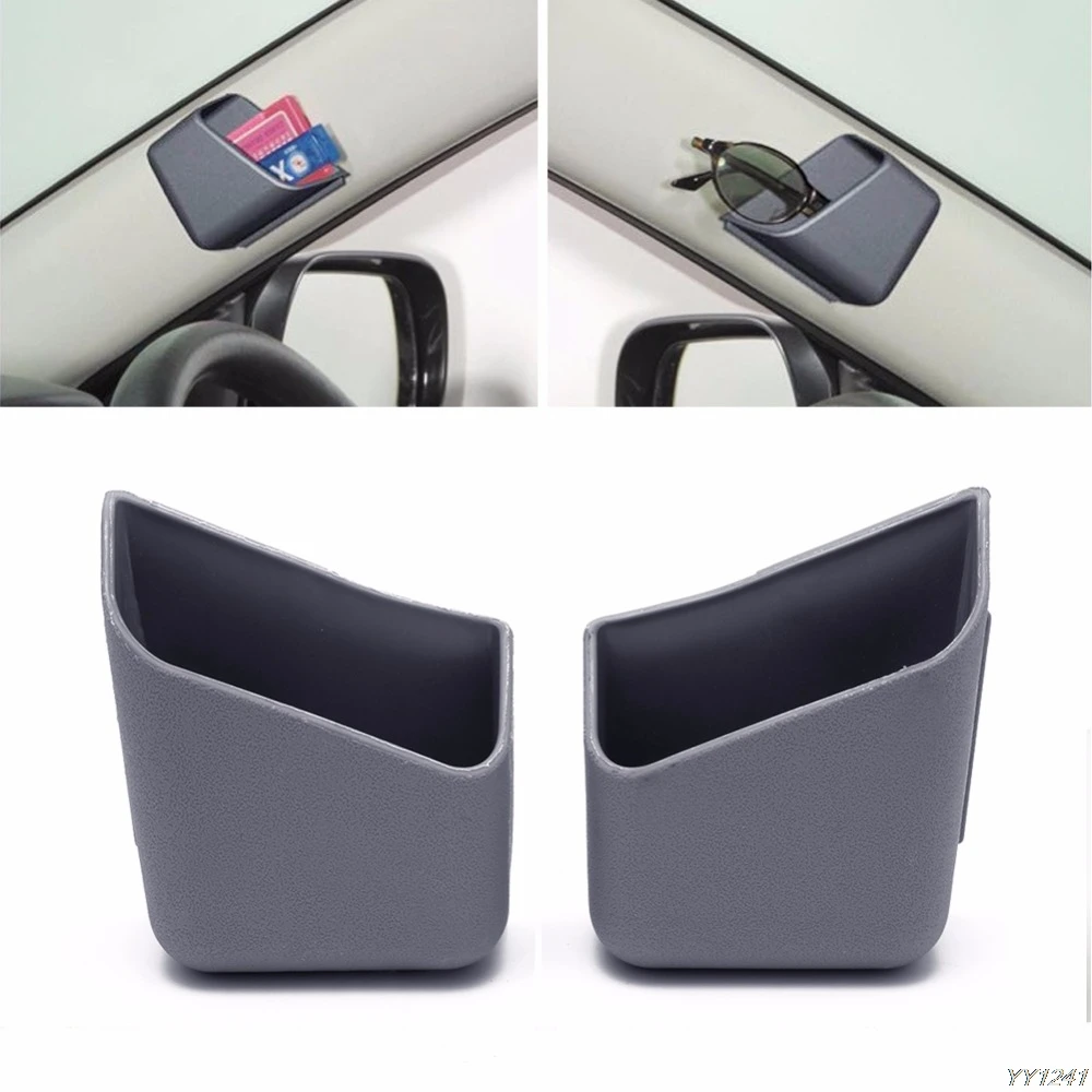 

1 Pair Plastic Universal Car Auto Accessories Glasses Organizer Storage Box Holder 3 Colors