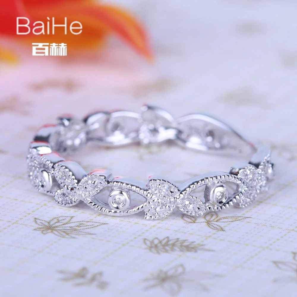 BAIHE    925 0.15ct H-J/SI3-I3            a