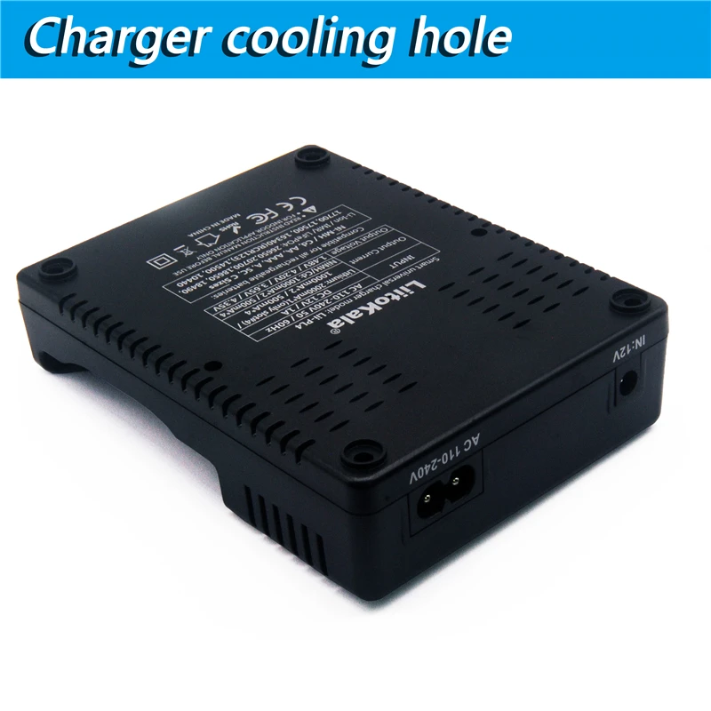 

New LiitoKala lii-PL4 1.2V 3.7V 3.2V 3.85V / AAA 18650 18350 26650 10440 14500 16340 battery NiMH smart charger