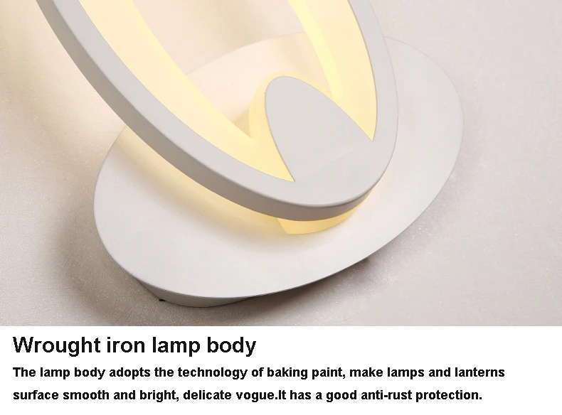 Настенный светильник светодиодный для ванной спальни 11 Вт настенный