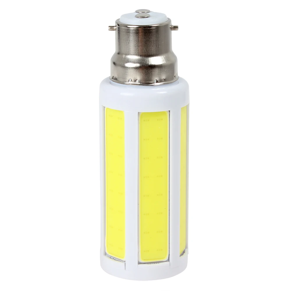 Ультра яркий B22 12W Cob светодиодный светильник белого/теплого белого цвета с углом