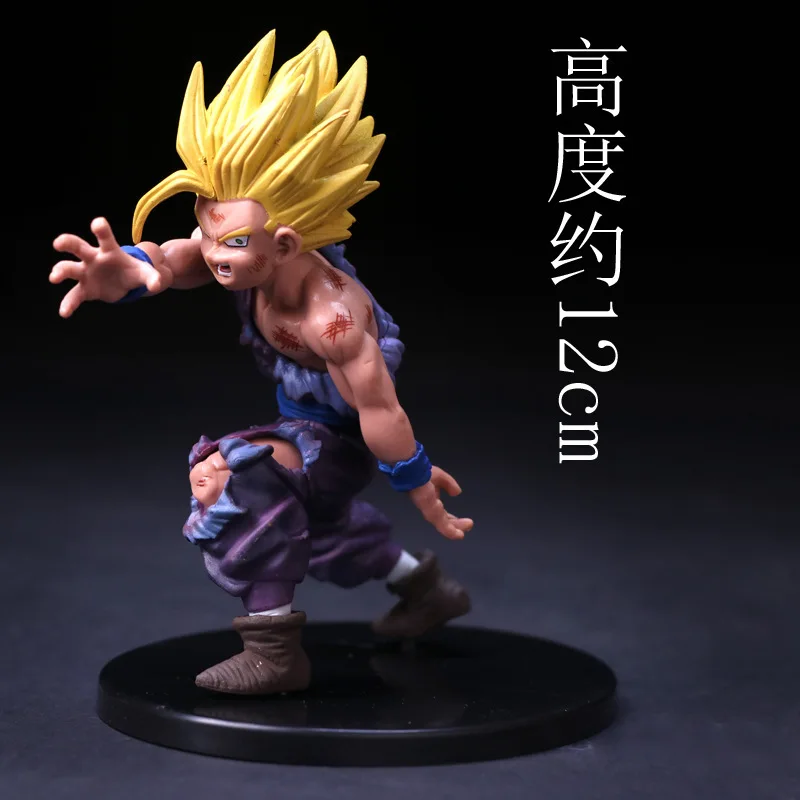 Фиолетовый 19 стилей фигурка Драконий жемчуг Гоку шорты Zamasu ПВХ фигурка игрушки Драконий жемчуг Супер Саян Роза Гоку черная модель игрушки - Цвет: Фиолетовый