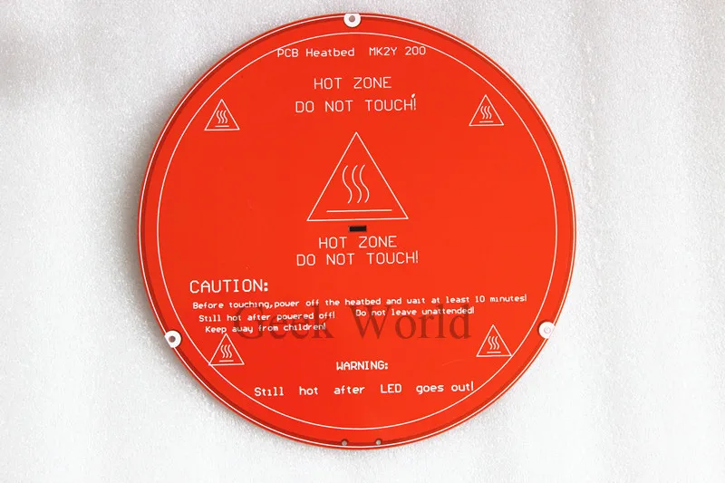 Новинка! Delta Rostock 3d принтер MK2Y Круглая Тепловая кровать аналогичная MK3 печатная