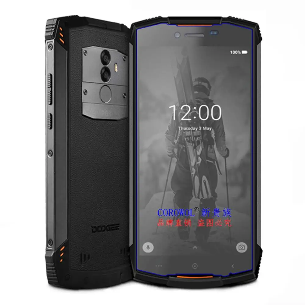 Doogee S55 облегченное закаленное стекло 100% Высокое качество премиум 9 H протектор