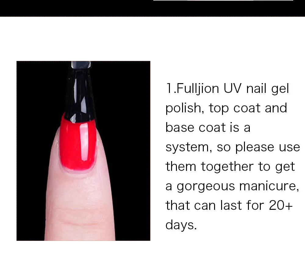 BOLUOYIN UV Gel Top Coat базовый слой геля 8 мл Soak Off для ногтей Гель-лак Base прозрачный Маникюр Праймер для ногтей Лаки комплект