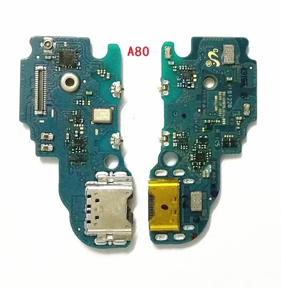 Оригинальное зарядное устройство USB док порт Соединительная плата для Samsung A80 A8S
