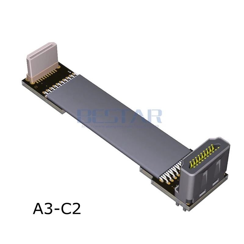 Мини-адаптер HDMI для мультикоптера 5-10 м FPC плоский локоть 2 0 FPV 4k 60 Гц