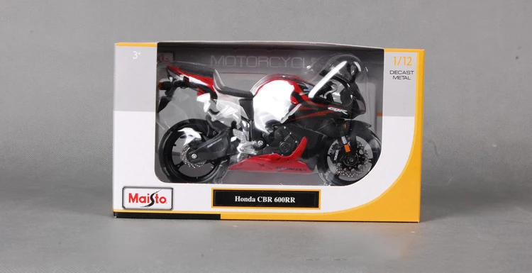 Maisto 1:12 мотоцикл игрушка мотоцикл автомобиль игрушка CBR 600RR Коллекционная модель детские игрушки подарки для взрослых