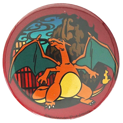 Карманный монстр из мультфильма значок Пикачу Eevee Mew Charizard металлический значок брошь булавки - Окраска металла: 04 Charizard