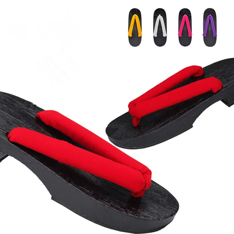 Женские деревянные сандалии Geta сабо летние костюмы для косплея в стиле аниме