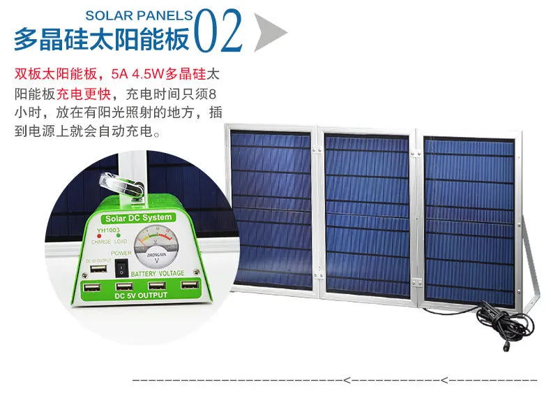 Горячее предложение 30 Вт Солнечный Наружное освещение системы