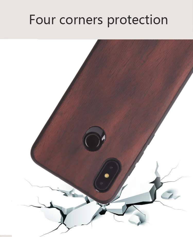 Роскошный чехол для телефона для Xiaomi mi 8 lite A1 A2 lite mi x 2S Max 3 чехол с текстурой древесины мягкий чехол для Red mi Note 5 6 Pro Чехол