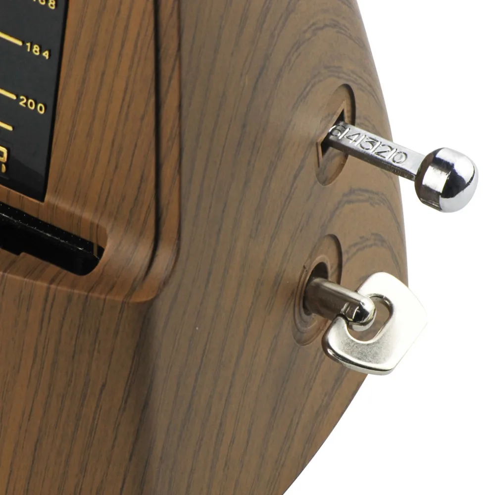 FLEOR Universal Piano Metronome Mechanical Light Teak Color | Спорт и развлечения