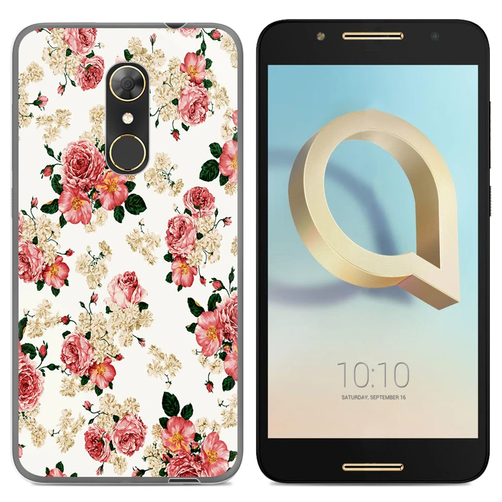 Для Coque Alcatel Idol A7 чехол 5 дюймов роскошный мультяшный ТПУ для Fundas мягкий