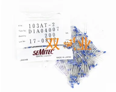 

10 шт./лот 103AT-2 10K NTC точность термистора 1% внутренней мебели посеребрена., оригинал