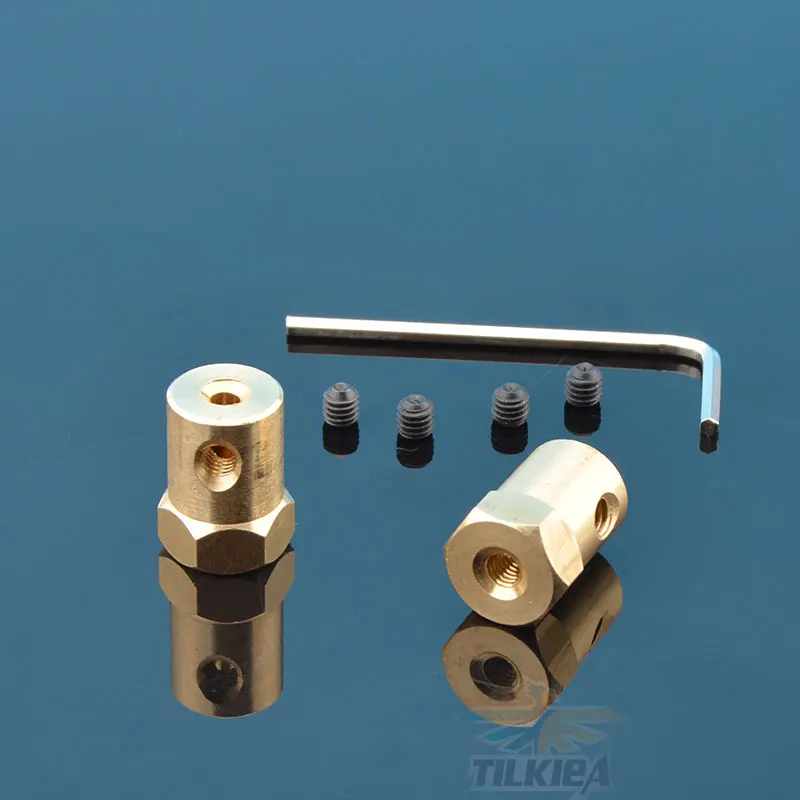 2 шт./лот медная Шестигранная Соединительная муфта длиной 18 мм радиоуправляемая