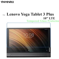3piece yoga tablet 3 plus 10 glass protector for lenovo yoga tab 3 plus 10 lte glass screen protector