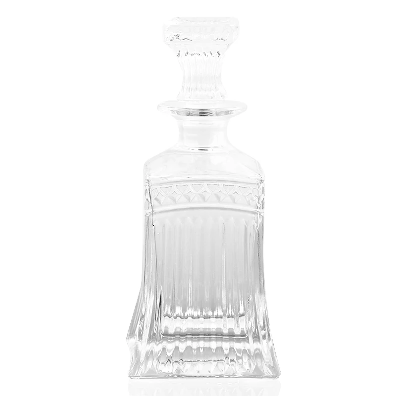 New Year Gift Whiskey Wine Bottle Jug With Lid Decanter Classical Glass Bar Cabinet Decoration Free Shipping | Дом и сад