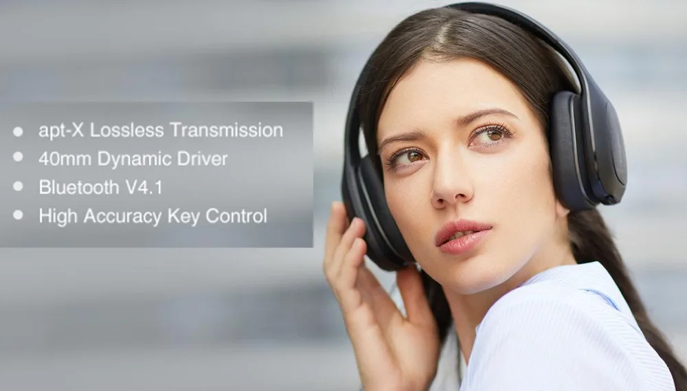 Xiaomi mi Bluetooth беспроводные наушники 4,1 версия Bluetooth наушники aptX 40 мм Dyna mi c PU гарнитура для мобильных телефонов игр