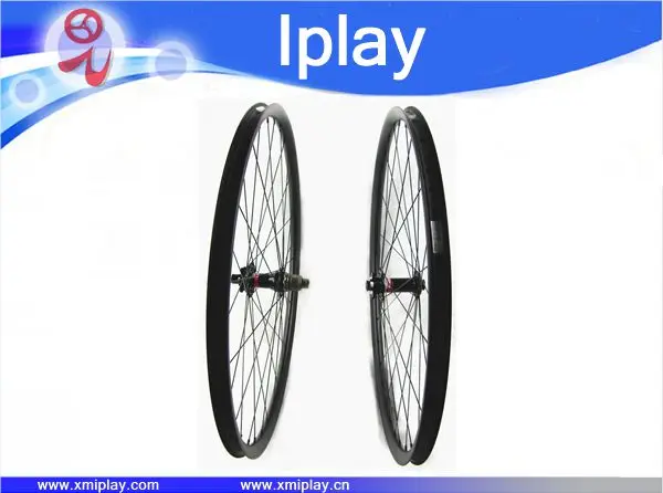 

29er XC bicycle wheels mtb wheels carbon mountain bike hookless wheelset with novetec D791SB/D792SB hubs for 142mm thru axle