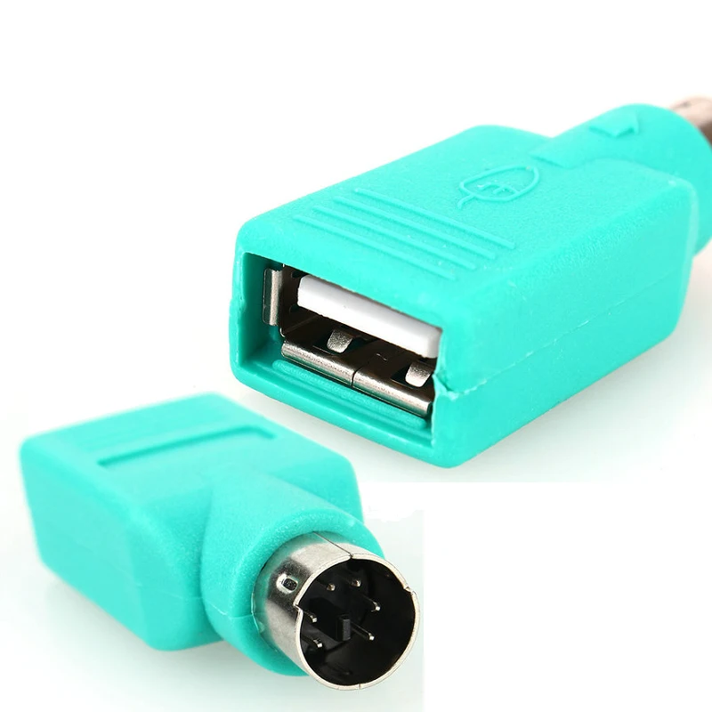 1 шт. USB женский для PS2 PS/2 Мужской адаптер конвертер клавиатуры мыши|mouse removal|keyboard
