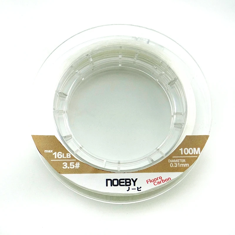 NOEBY нетакая фторуглеродная леска 100 м/150 м 4 32LB для ловли карпа с низкой