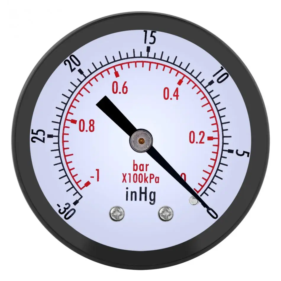 Манометр 0 30 дюймов рт. Ст. 50 мм с двойной шкалой|vacuum pressure gauge|pressure gaugepressure gauge meter |