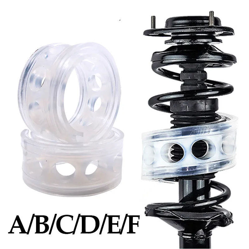 2Pcs Car Shock Absorber Suspension Styling Autobuffer Spring Bumpers Power Accessories Auto Buffers Cushion Avtobafery | Автомобили и