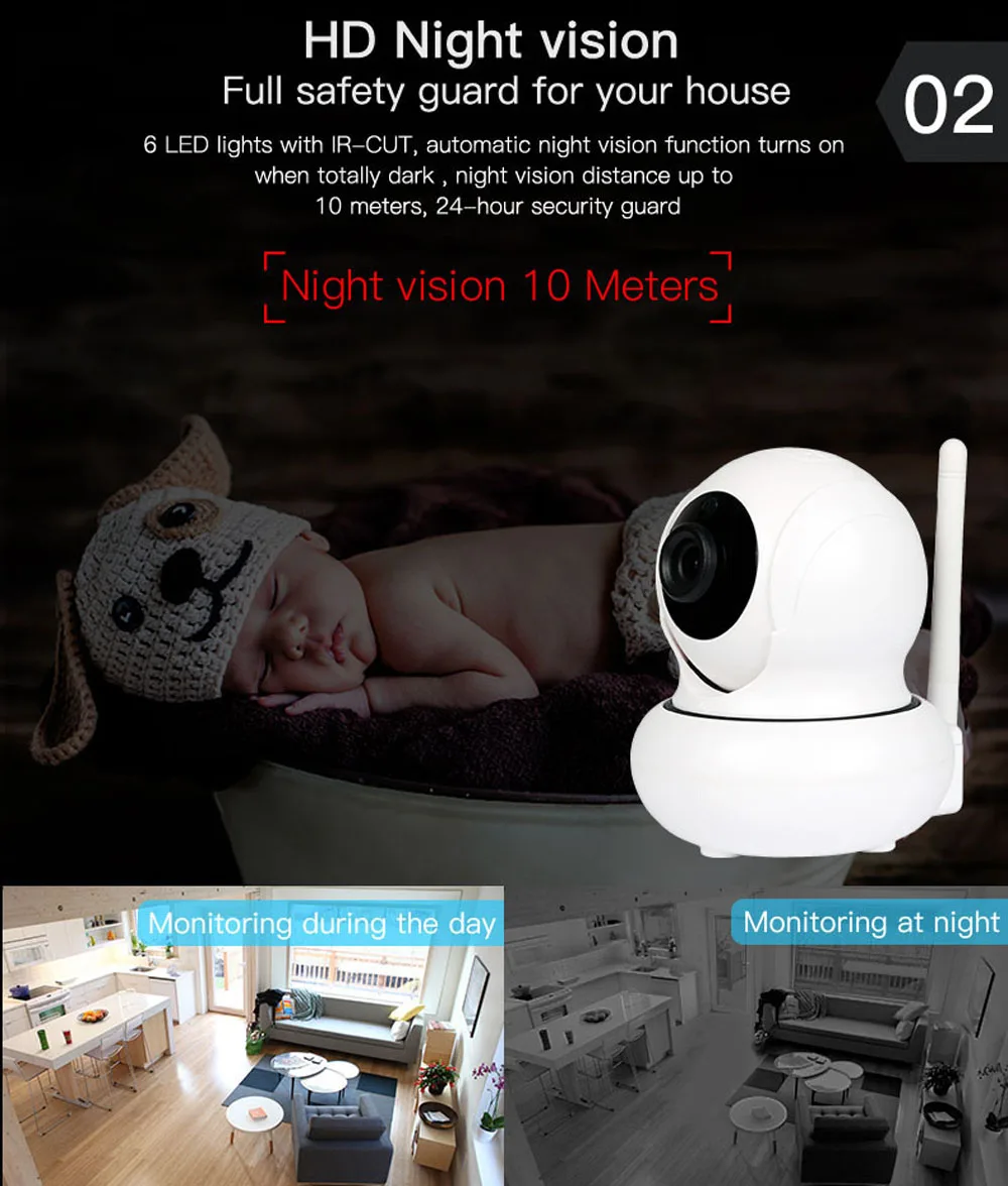 720P 1MP PTZ IP камера Домашняя безопасность беспроводная Wifi Onvif IP66 onvif HD CCTV наружное