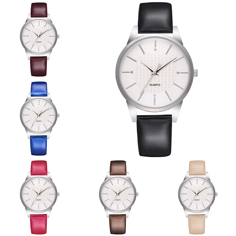 Montre Femme Топ Роскошные брендовые Для женщин часы женские кожаный ремешок