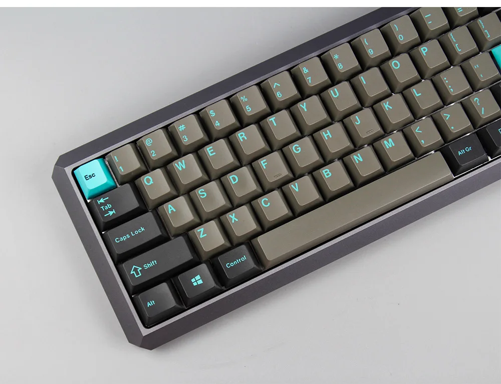 Полностью собранная 5 градусов механическая клавиатура с DZ60 PCB/Srew стаб использования Gateron Slient/Cherry/Box/Aliazs переключатели
