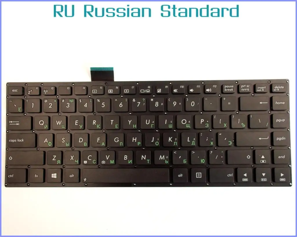 Русская версия клавиатуры для ноутбука ASUS VivoBook F402C X402 S400CB X402C X402CA S451 S451E S451L S451LB без