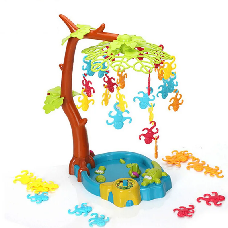 

Plastic Block Balance Toys Parent Child Funny Interactive Game Kids Educational Grasp Handing Monkey Desket Game Kids Toys