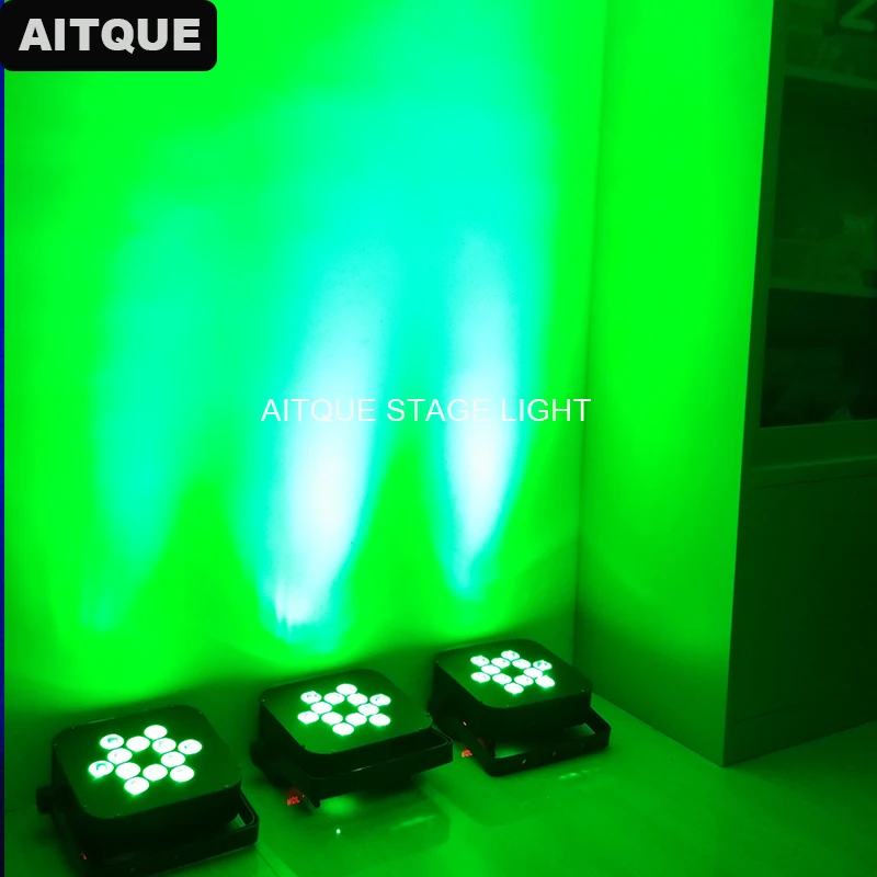 20 шт. Led сценическое освещение беспроводная батарея par 12*18 Вт rgbwap 6в1