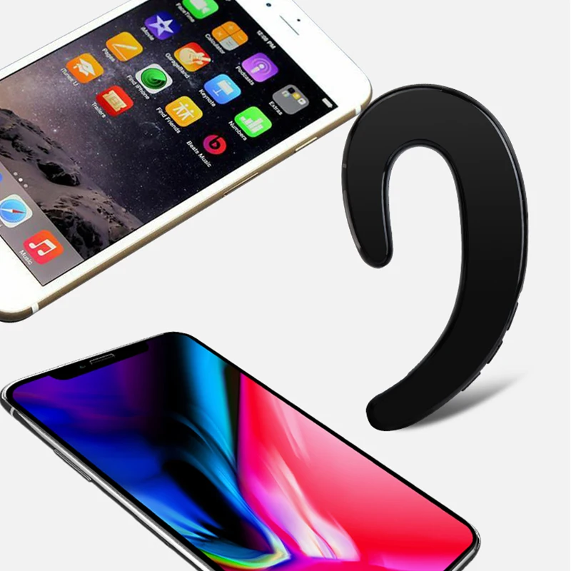 S103Ear-hook Headset Wireless Bluetooth Earphone earbuds Stereo sport handsfree Headphone HD call No earplug with Mic for iphone |