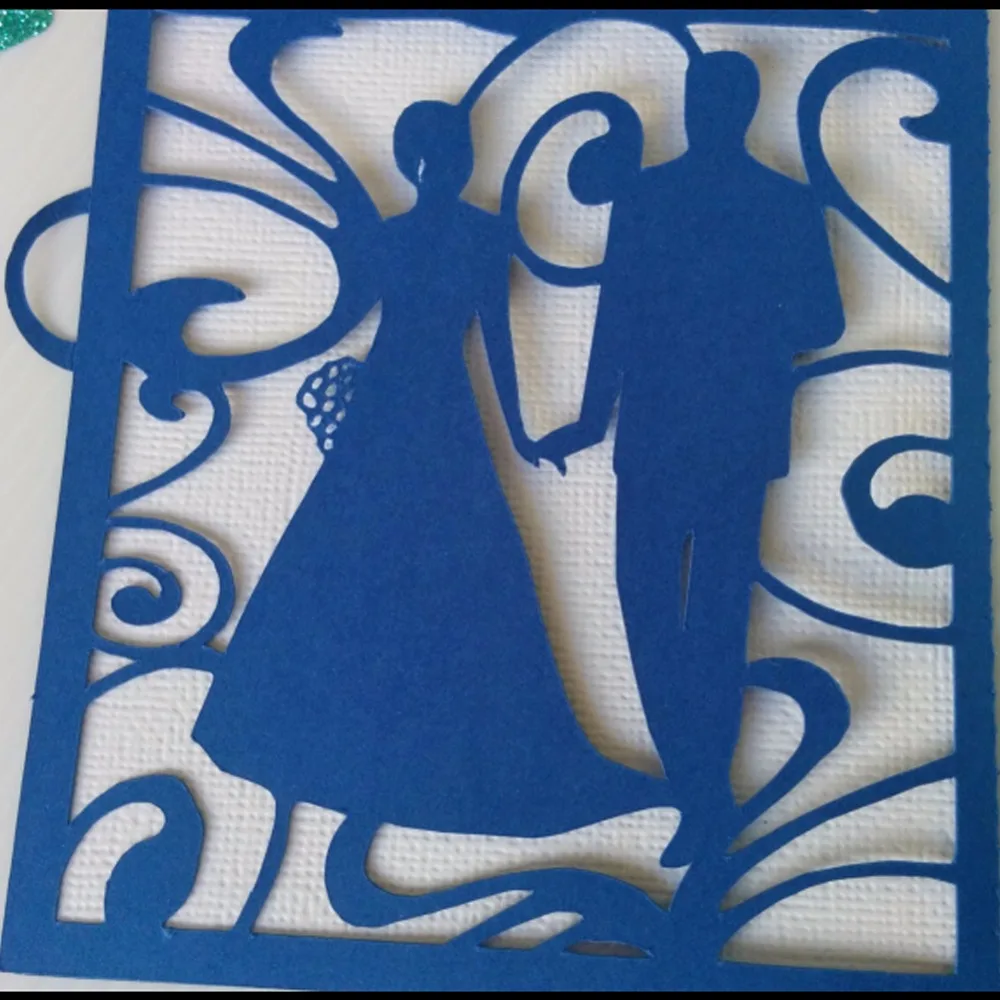 100 шт. Свадебная вечеринка пригласительный билет романтическая приглашение