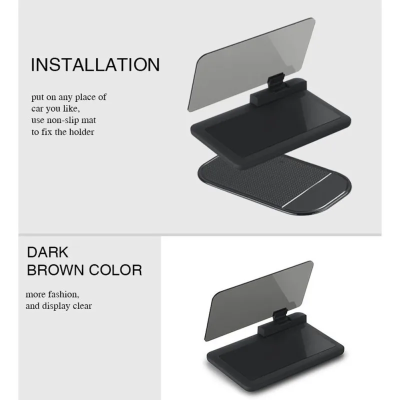 2019 Универсальный Автомобильный проектор H6 проекционный дисплей Проекционный