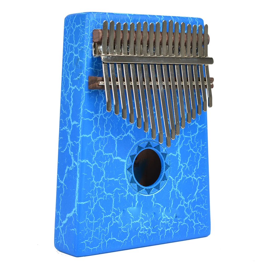 Портативная Мода 17 клавиш Okoume Kalimba Mbira Sanza клавиатура для пианино с пальцами Marimba