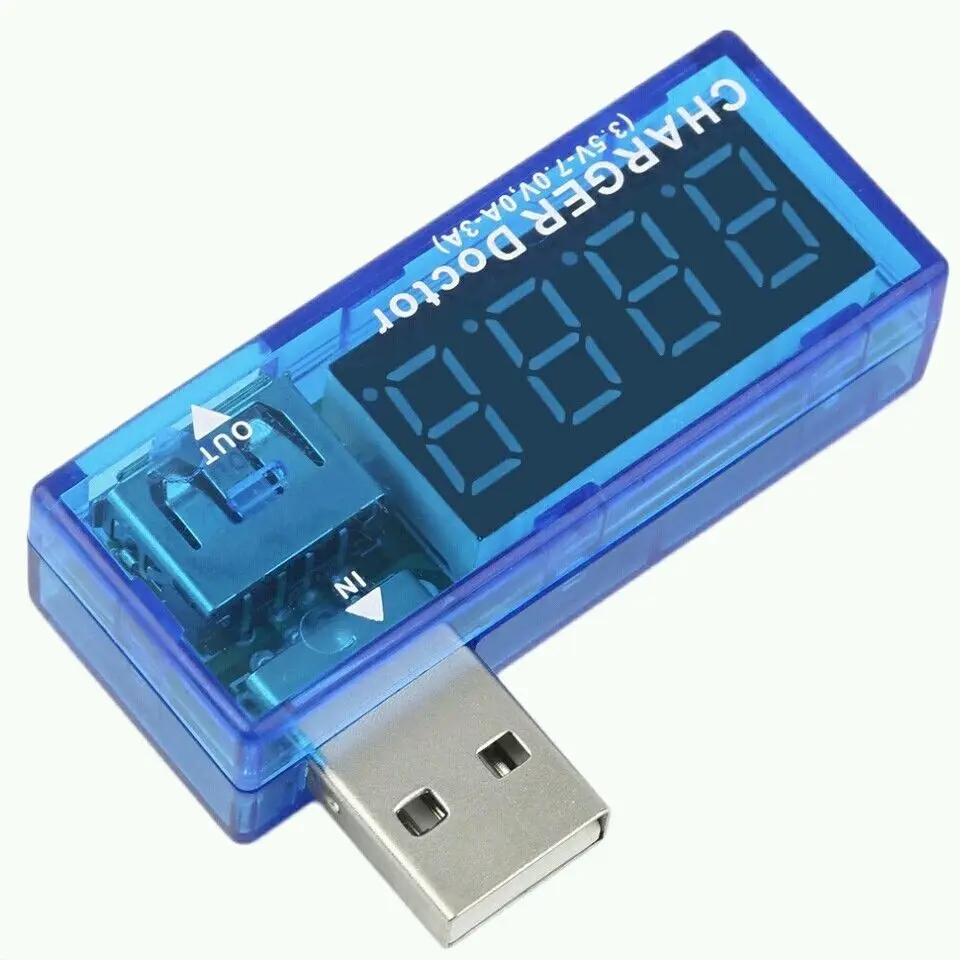 Shenzhenmaker цифровой USB Зарядное устройство Доктор мобильный Батарея тестер Мощность