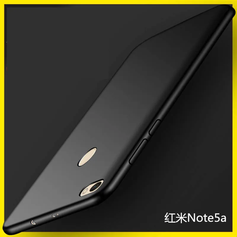 Для Xiaomi Redmi Note 5A случае Pro Чехол Матовый ТПУ Силиконовая мягкая задняя крышка