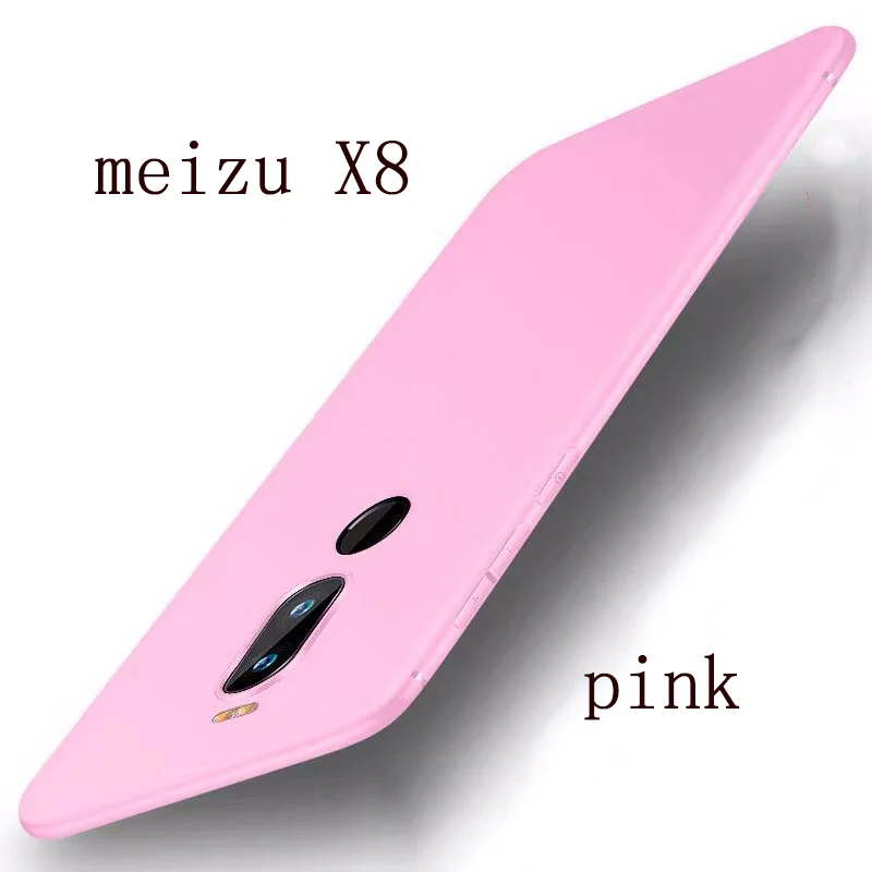 5 Colors New matte anti-fall Case for meizu X8 V8 pro note 9 8 M6 M6s M6t M5 Soft Back Phone Cases |