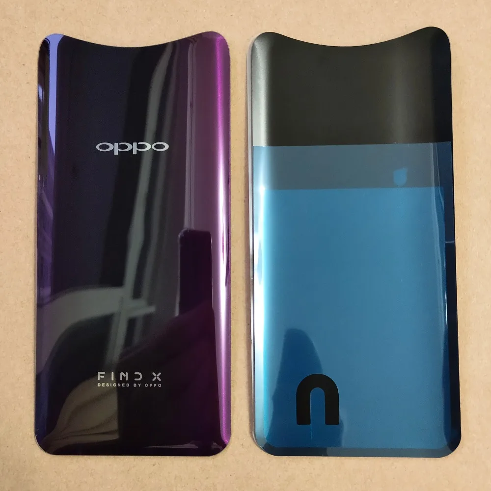 Бордо Красный/Ледяной Синий Новинка 6 42 дюйма для oppo Find X задняя крышка